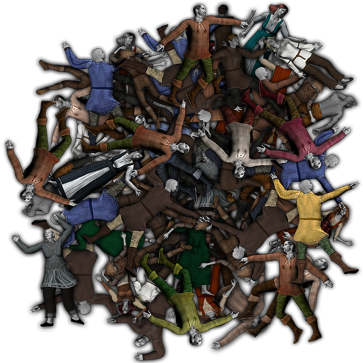 pile of bodies